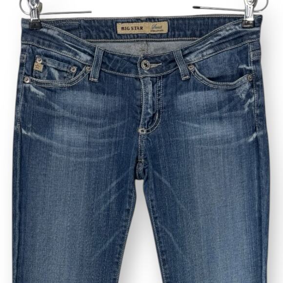 Bootcut Jeans Sweet Ultra Low Rise Big Star 29x35 27XL* Cowgirl Rodeo Embroidery - Picture 4 of 15